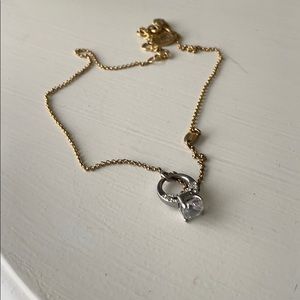 Juicy Couture Diamond Ring Necklace